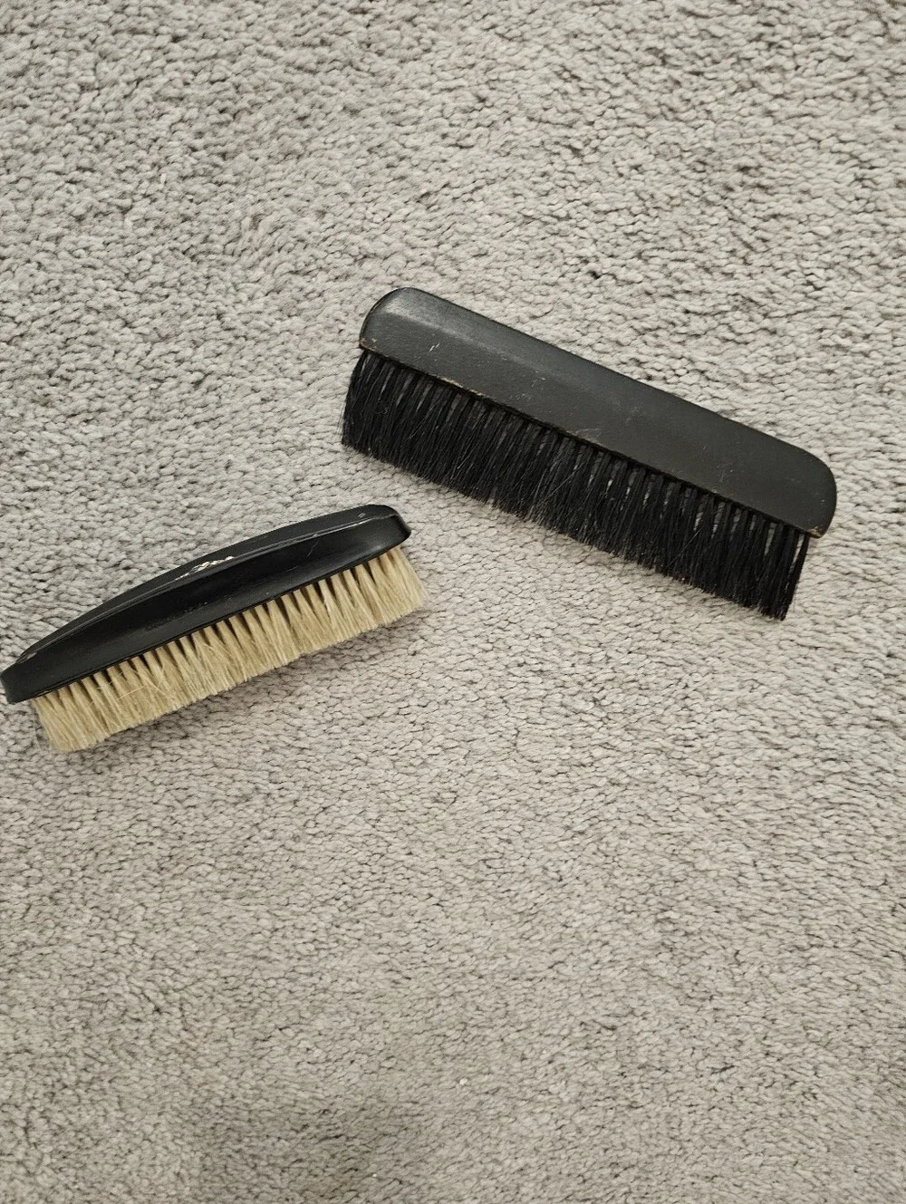 Vintage  Pocket Hair & Beard Brush - Gentle Natural Bristles